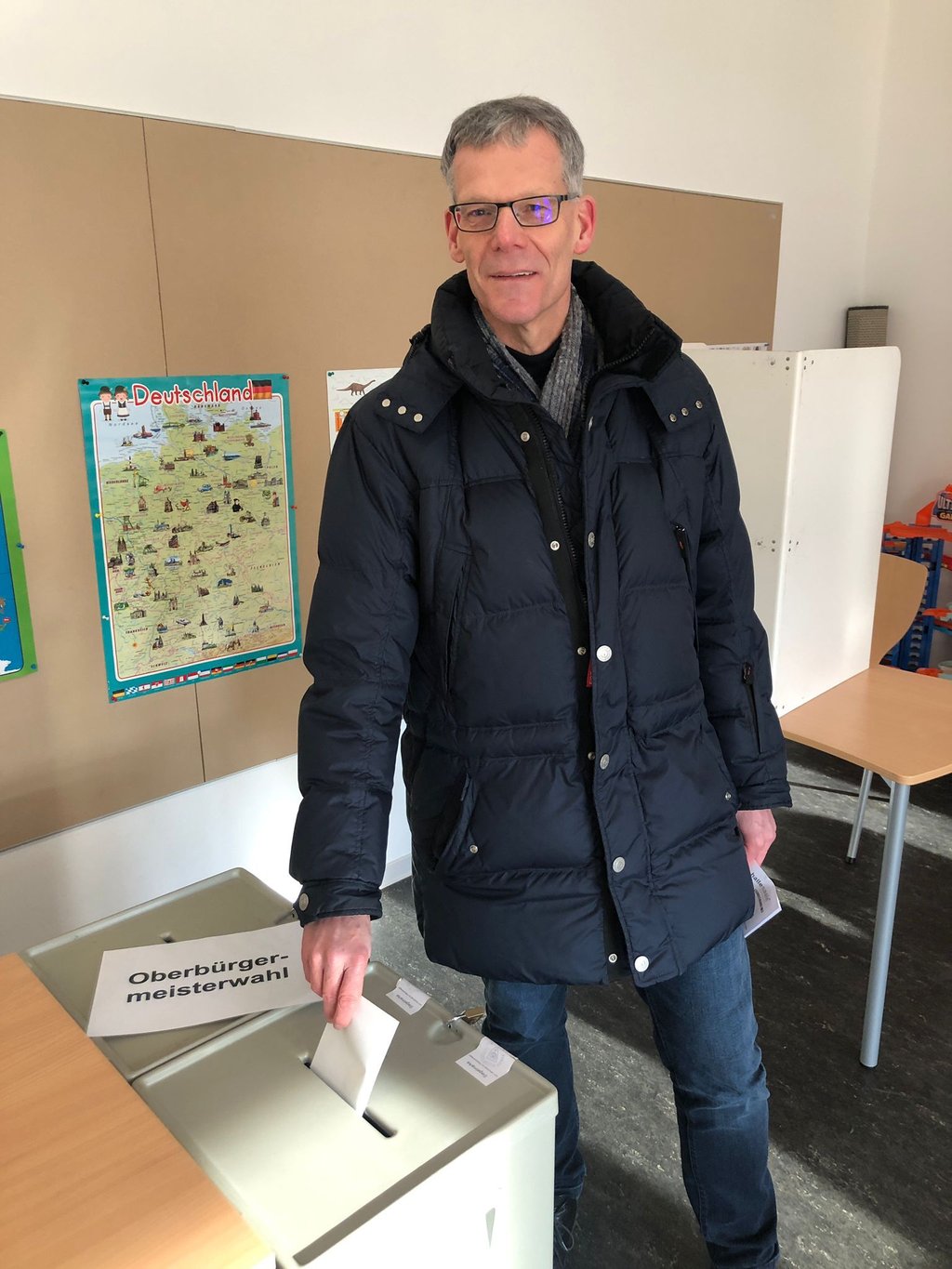 Halles Bürgermeister Egbert Geier (SPD)