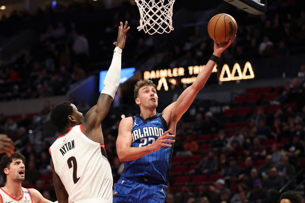 Franz Wagner war gegen die Utah Jazz mit 37 Punkten erneut der beste Werfer der Orlando Magic.