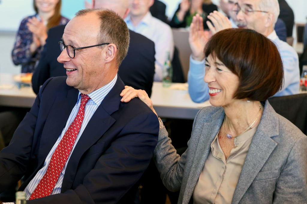 „Mein Mann hat mich immer komplett unterstützt“, sagt Charlotte Merz über ihren Ehemann (Archivbild).