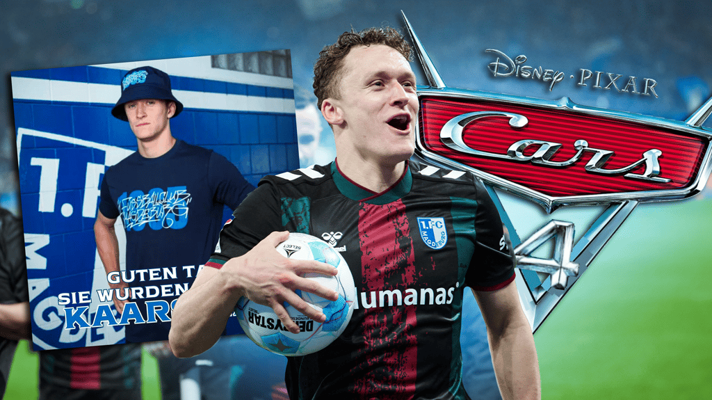 Der Torjäger des 1. FC Magdeburg, Martijn Kaars, ist unter Fans beliebt und wird nach dem überragenden Auftritt gegen Schalke 04 zum Internet-Meme.