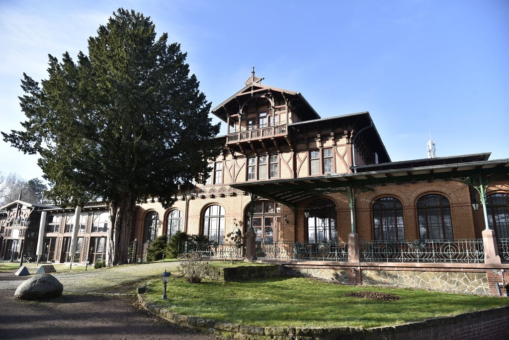 Das histosche Gesellschafthaus mit Jugendstil-Architektur am Parkhotel steht unter Denkmalschutz.