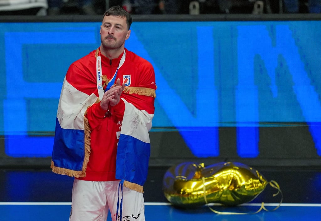 Domagoj Duvnjak bestritt sein letztes Spiel für Kroatien.