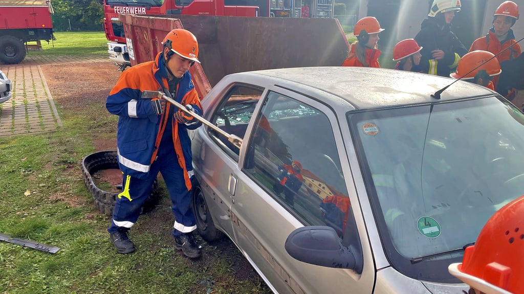Der Feuerwehr-Nachwuchs wird in Mehringen gut ausgebildet. Etwa beim 24-Stunden-Feuerwehrtag.