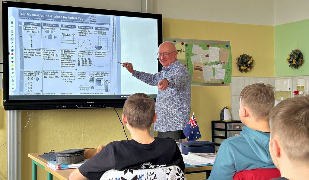 Jens Sporbert verlässt nach drei Jahrzehnten die Sekundarschule Raguhn – sein Engagement für die Schule bleibt.