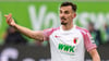 Mergim Berisha fehlt dem FC Augsburg wochenlang.