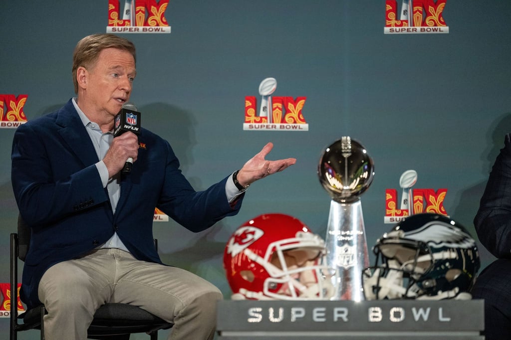 Roger Goodell arbeitet mit der NFL an einer Profi-Liga für Flag Football.