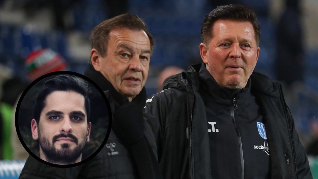 Die Architekten des Erfolgs vom 1. FC Magdeburg: FCM-Geschäftsführer-Sport Otmar Schork und FCM-Cheftrainer Christian Titz.