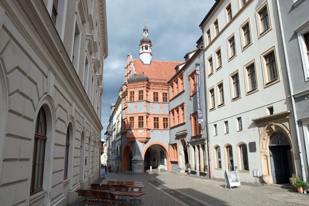 Bild „Aechma fasciata mit Jahrhunderthalle [o. T.]“ des schlesischen Künstlers Oskar Moll bleibt im Schlesischen Museum zu Görlitz. (Archivbild)