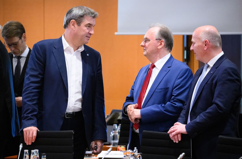 Nach dem Anschlag von Magdeburg und dem Messerangriff in Aschaffenburg wollen Markus Söder und Reiner Haseloff den Datenaustausch der Behörden verbessern.