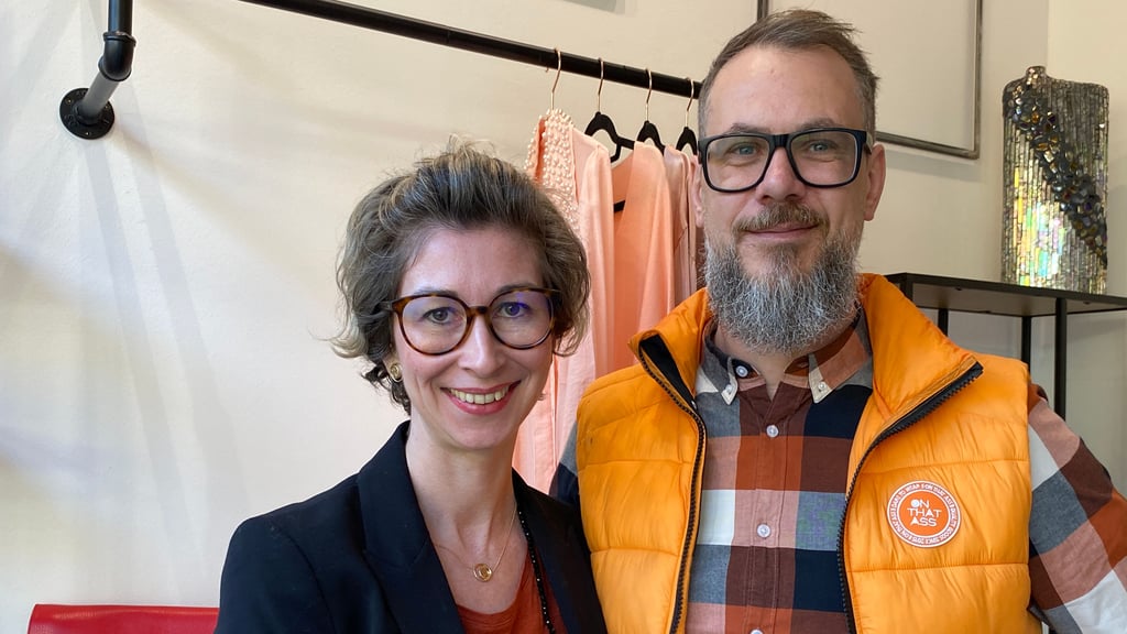 Katharina und Patrick Neuber freuen sich auf die Neueröffnung ihres Ladens im Düsterngraben 7 in Halberstadt.