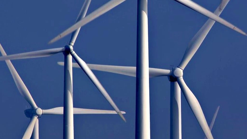 Kein ungewohntes Bild mehr in MSH. Derzeit sind über 1,6 Prozent der Fläche mit Windrädern belegt.