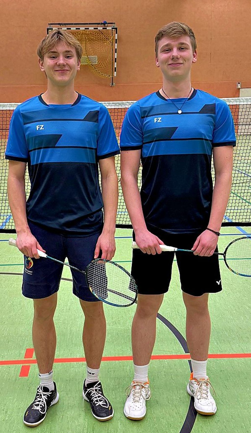 Die beiden Sportler Julian Heidel und Armin Verchow entdeckten ihre Leidenschaft für das Spiel mit dem Federball bereits in jungen Jahren.