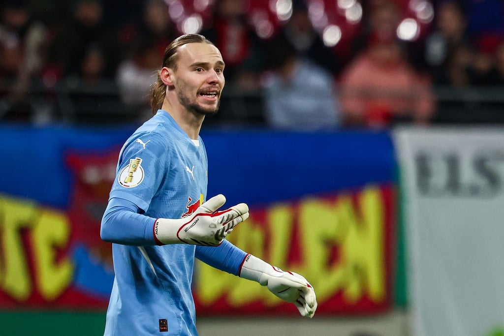 Könnte im Sommer neuer Stammtorhüter bei RB Leipzig werden: Maarten Vandevoordt.