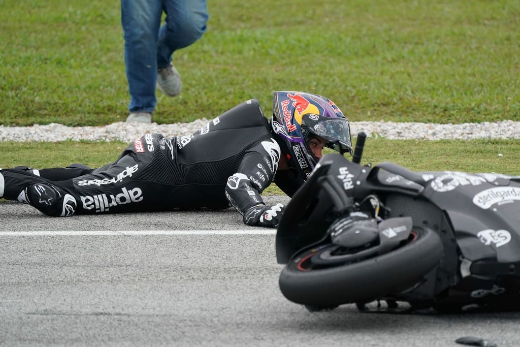 Jorge Martín ist bei Testfahrten in Malaysia schwer gestürzt.
