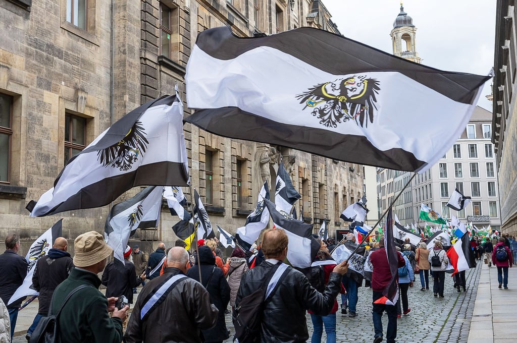 In Sachsen werden immer mehr Menschen dem Milieu der sogenannten Reichsbürger zugerechnet. (Archivbild).