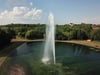 Aus dem Fontänebecken wird in den nächsten Wochen das Wasser abgelassen.