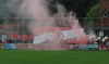 Ob die Anhänger des FC Einheit Wernigerode auch für das Harz-Derby gegen Germania Halberstadt eine Choreo vorbereiten haben? Das sehen Zuschauer erst in einigen Wochen.