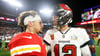 Mahomes liegt in vielen Kategorien vor Brady - ein direktes Duell in den Playoffs gewinnen konnte er aber nie.