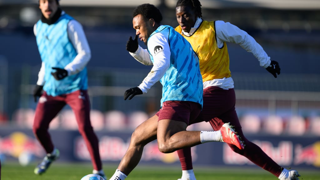 Selbstvertrauen durch viele Torschüsse: Lois Openda.