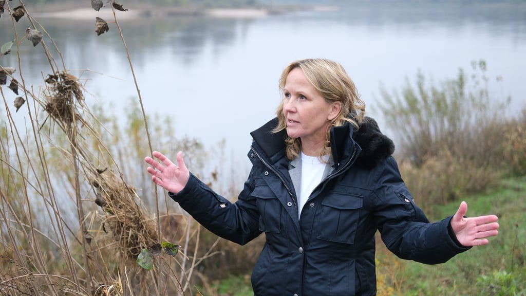 Grüner wird’s nicht: Die Dessauer Umweltschützerin Steffi Lemke stieg 2021 zur Bundesministerin auf. Sie will nach der Wahl weitermachen.