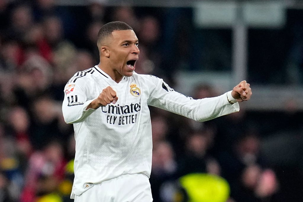Bejubelt seinen Treffer zum Ausgleich: Kylian Mbappé.