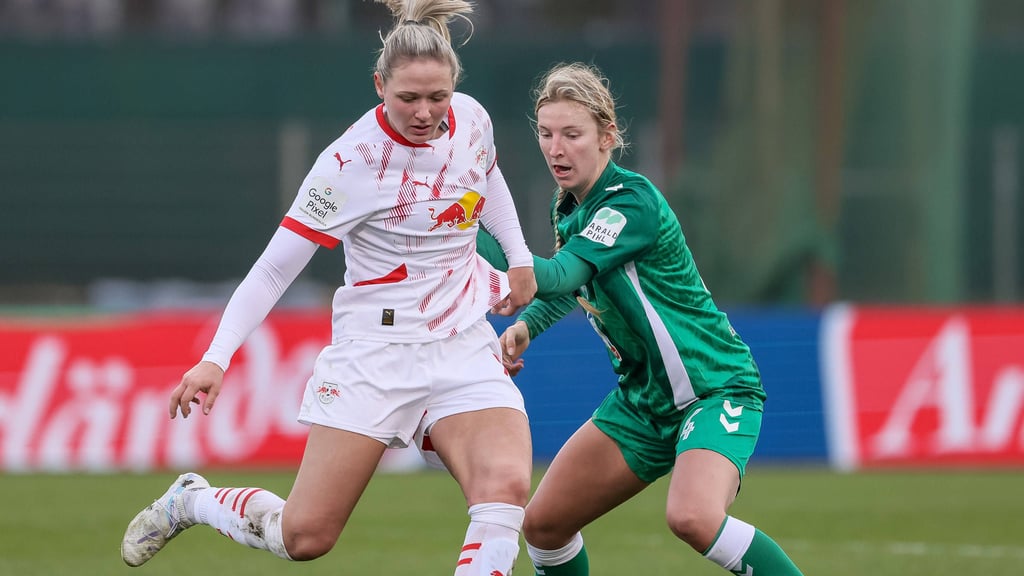 Marleen Schimmer im Spiel gegen Bremen.