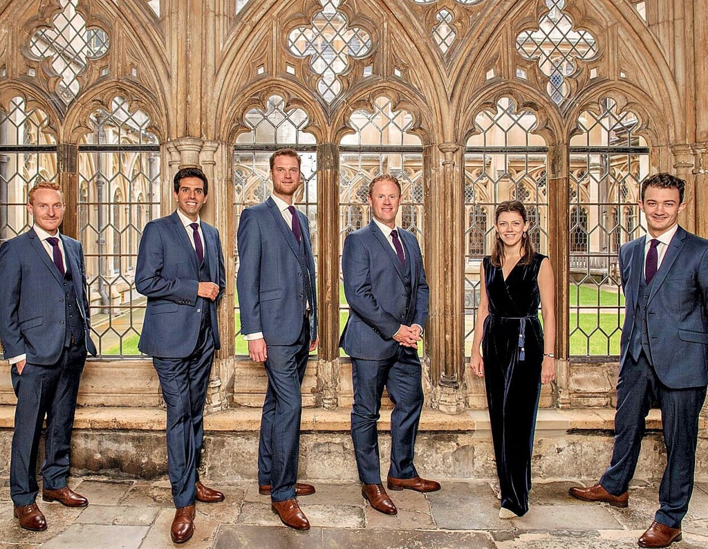 The Queen's Six vom königlichen Schloss Windsor in England sind im Sommer mit ihrem neuen Programm im Dom in Havelberg zu erleben.