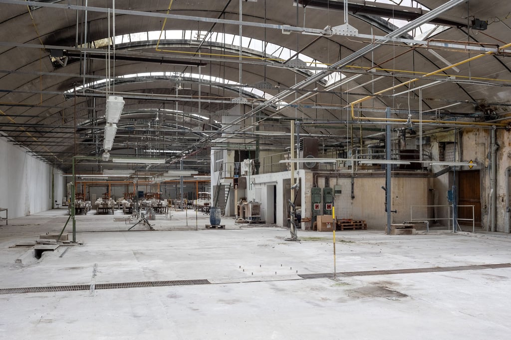 Die laut Rudolf Haas schönste Halle soll zum Biergarten werden.