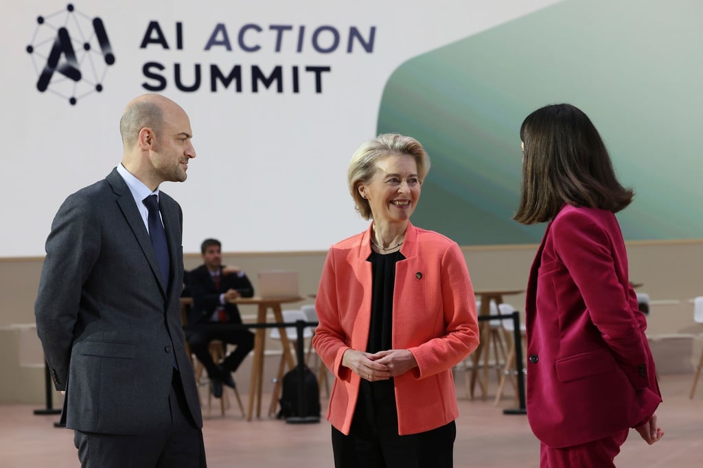 EU-Kommissionschefin von der Leyen hat Milliardeninvestitionen in KI angekündigt.