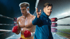 FCM-Stürmer Alexander Ahl-Holmström (l.) und Rocky-Bösewicht Ivan Drago (r.): Baris Atik sieht da große Ähnlichkeiten.