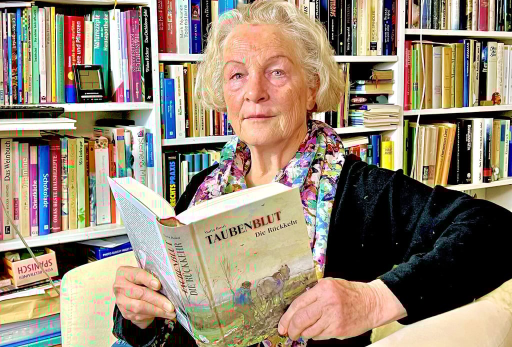 Maria Richter aus Bernburg hat eine Fortsetzung ihres Familienromans geschrieben.