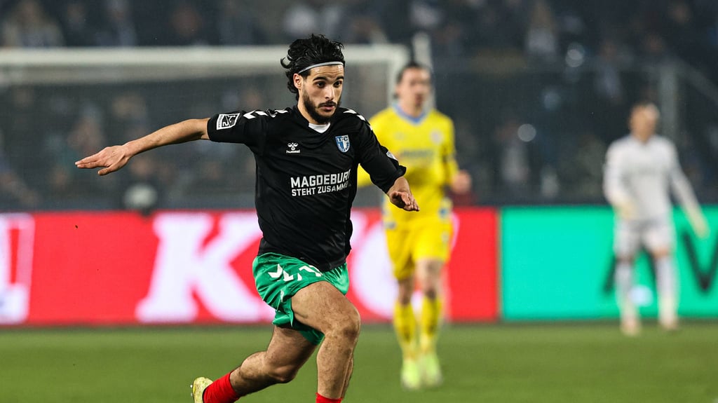 Mo El Hankouri ist beim 1. FC Magdeburg nach seinem Infekt zurück auf dem Trainingsplatz und fit für das Heimspiel gegen den 1. FC Köln am Freitag.