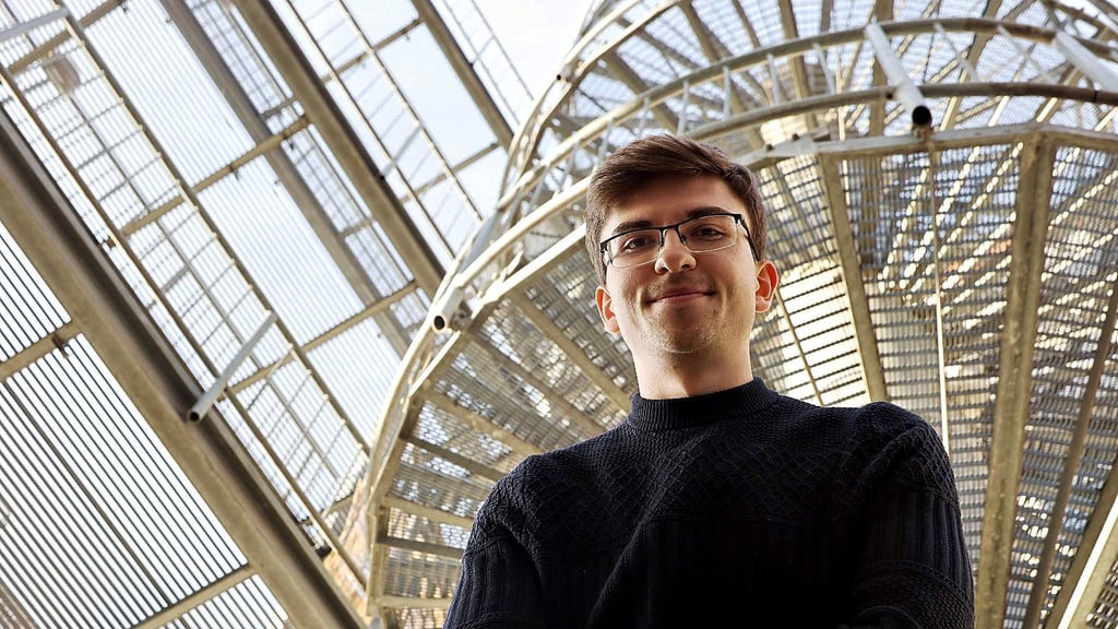 Luca Salis tritt als Grünen-Direktkandidat für den Bundestag an. Er steht zudem auf der Landesliste. 