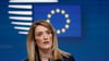 EU-Parlamentspräsidentin Roberta Metsola ist derzeit auf Mission im Nahen Osten. (Archivbild)