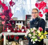 Zum Tag der Liebenden am Valentinstag verschenken Caroline Niederhausens Kunden neben den beliebten roten Rosen vor allem Frühlingssträuße.