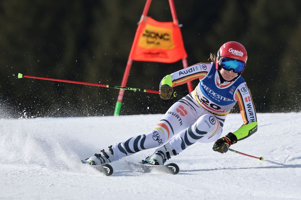 Lena Dürr zeigte im WM-Riesenslalom eine überraschend gute Leistung.