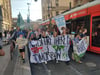 So sah es bei einer der vergangenen Demos von "Fridays for Future" in Halle aus.