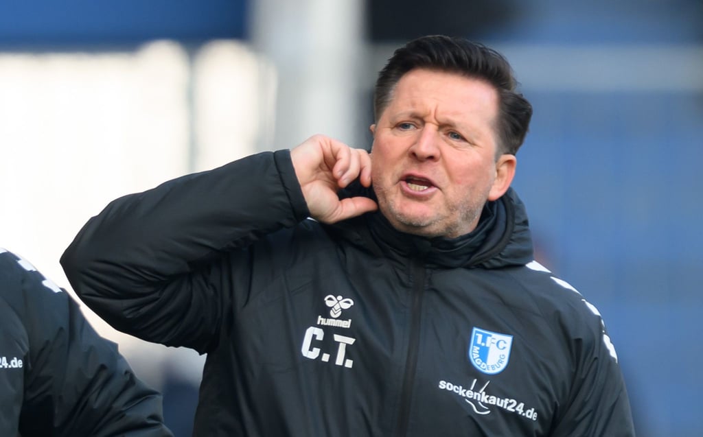 Magdeburgs Trainer Christian Titz kann mit seinem Team daheim einfach nicht gewinnen.
