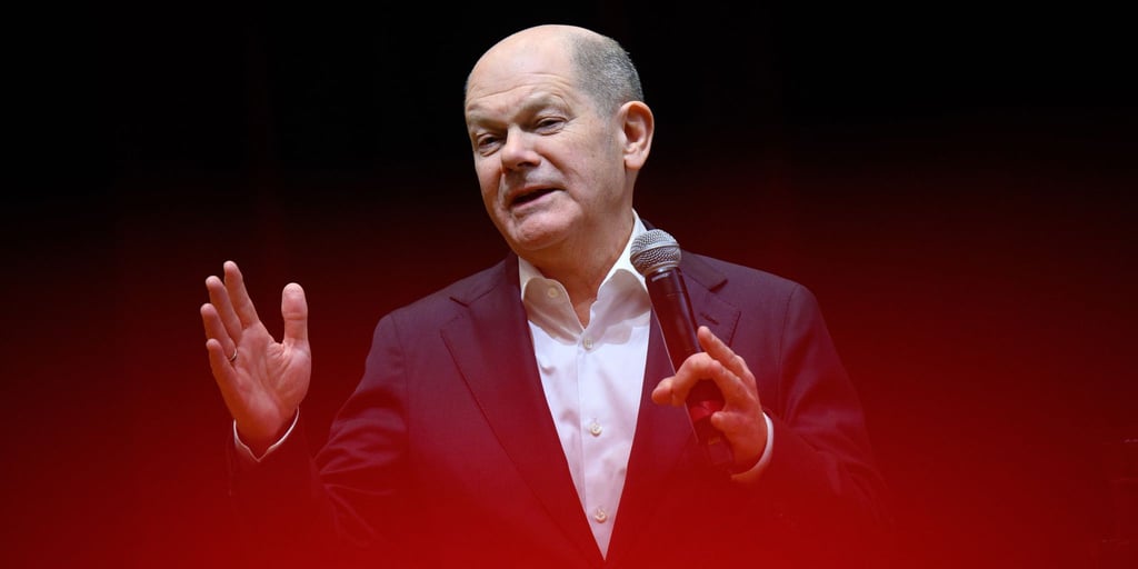 Erstmal will Scholz Kanzler sein - und danach „normaler Bürger“. (Archivbild)