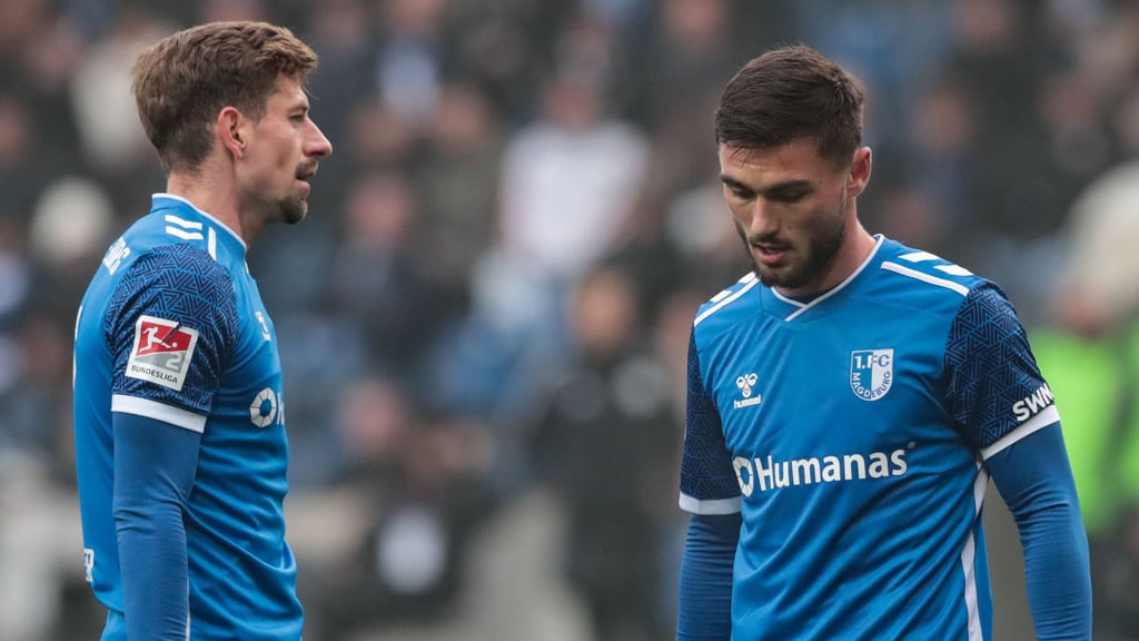 Alexander Nollenberger und Samuel Loric vom 1. FC Magdeburg: Interner Konkurrenzkampf - und dann gibt es da noch Lubambo Musonda.