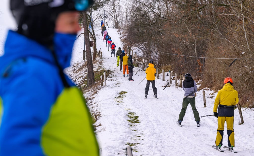 Der Tellerlift war zwischen 11 und 16 Uhr in Betrieb.