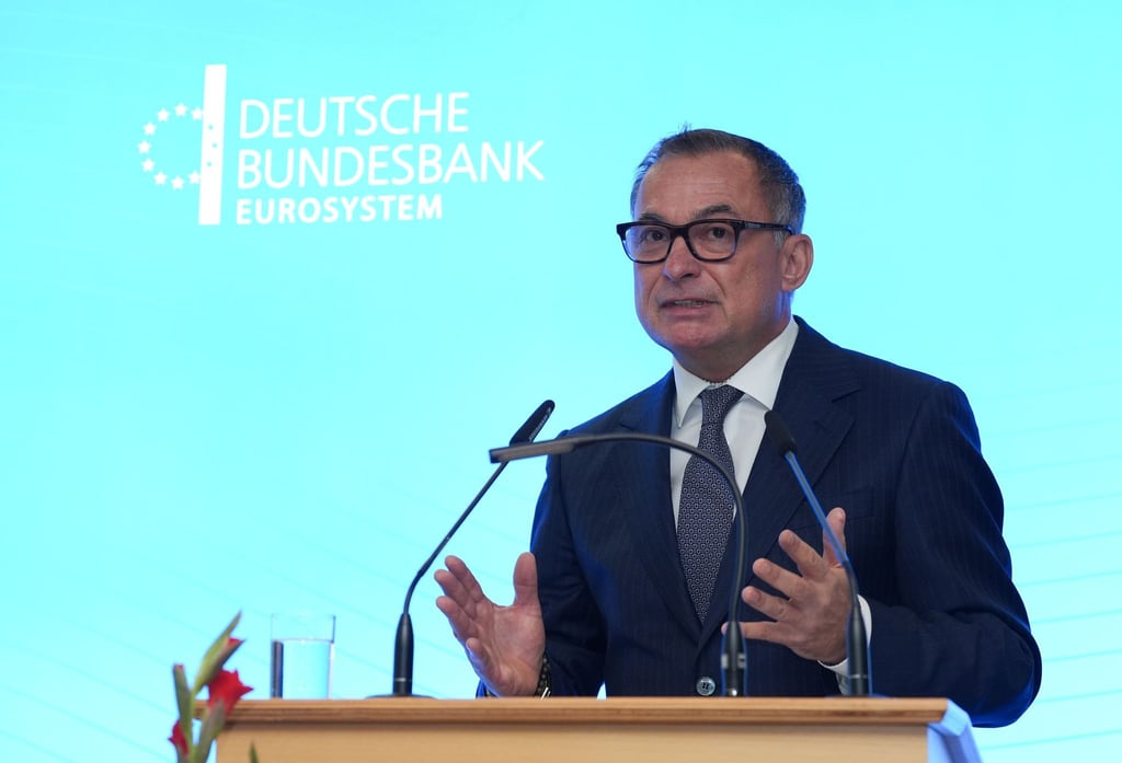 Bundesbank-Präsident Nagel warnt vor Schäden für die deutsche Wirtschaft im Zuge neuer US-Zölle (Archivbild).
