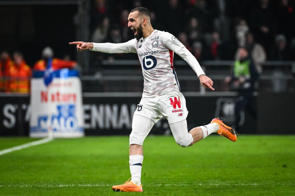 Nabil Bentaleb jubelt über sein Tor.