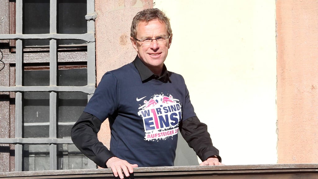 Ralf Rangnick führte RB als Trainer 2016 in die Bundesliga.