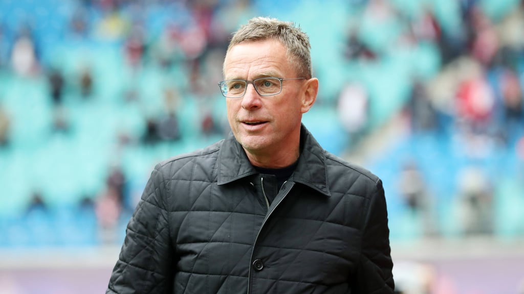Ralf Rangnick bei seiner zweiten Amtszeit als Trainer von RB Leipzig