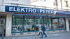 Traditionsgeschäft vor dem Aus: Seit mehreren Monaten  schon bleiben die Türen von „Elektro-Peters“ in Dessau geschlossen  – und werden das auch künftig bleiben.