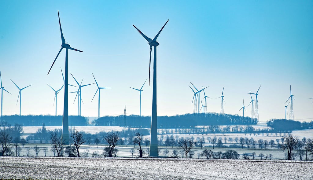 Blick auf die Windräder auf der Molauer Platte. Jetzt plant ein Unternehmen einen Windpark in der Gemeinde Balgstädt.