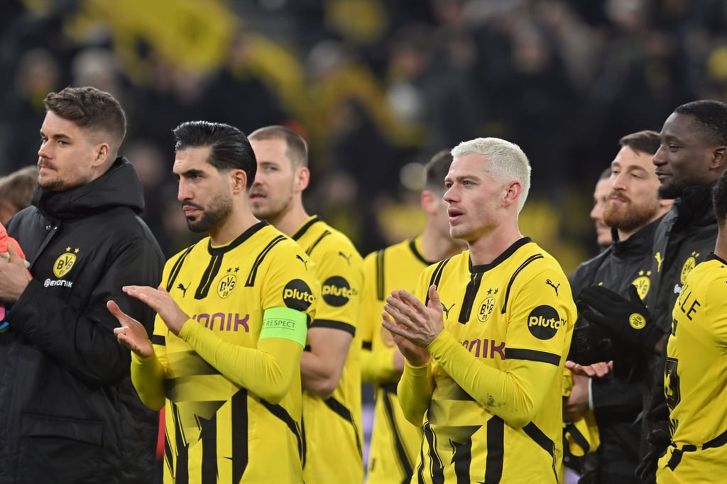 Euphorie sieht anders aus: Emre Can und seine Teamkollegen.