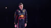 Max Verstappen kam und ging wortlos von der Bühne.