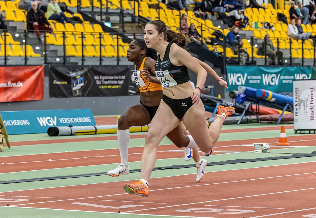 Sprintete in Dortmund zur Bestzeit: Hannah Kaczmarek.